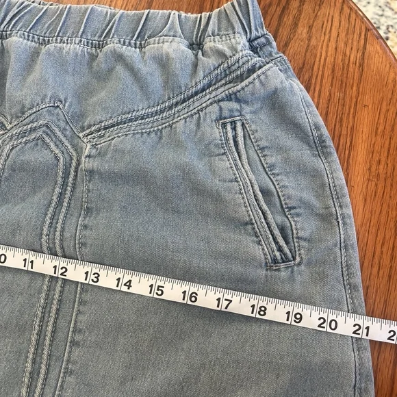 Denim Maxi Skirt - Picture 2 of 7